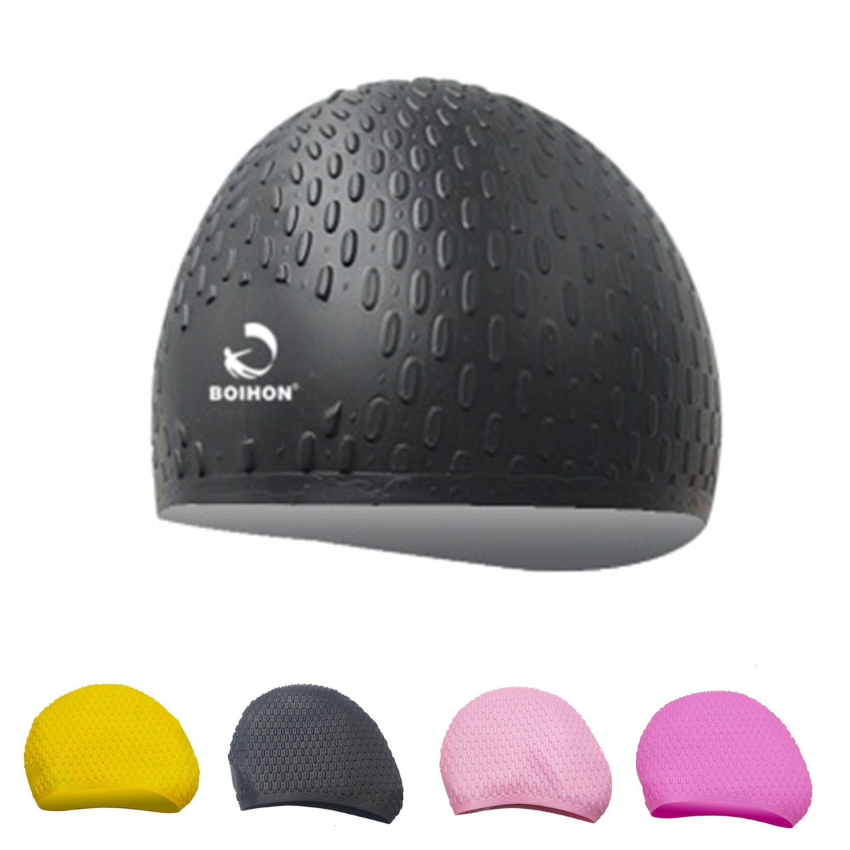 Silicone Swimming Cap for Long/Curly/Braids Hair