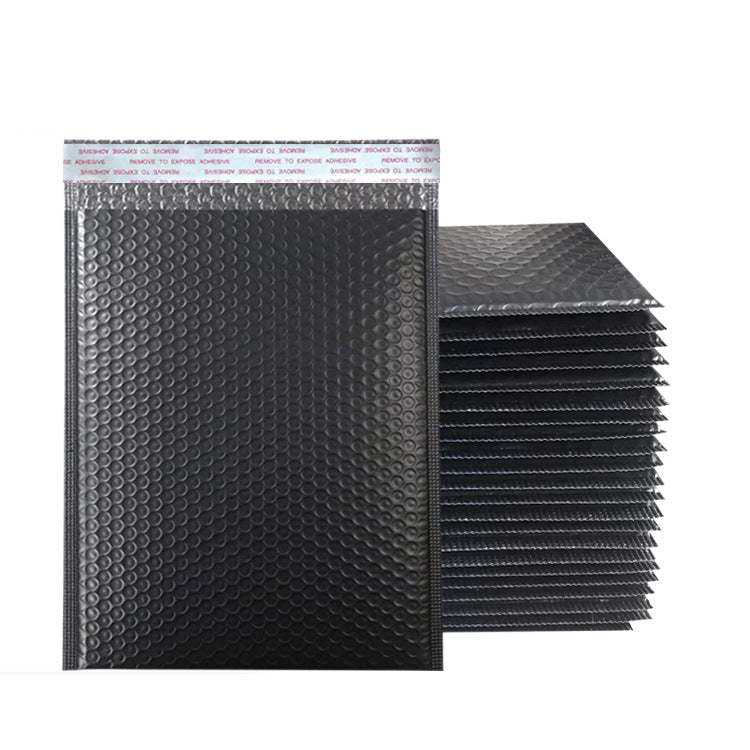9.7 x 11" Black Poly Bubble Mailer Self Seal Padded Envelopes for Shipping/ Packaging/ Mailing