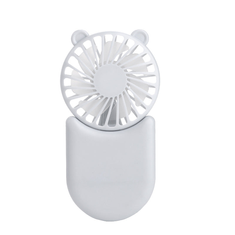 Neck Fan Mini Portable Handheld Fan Battery Operated Desktop Folding Fan