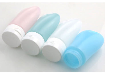 2 OZ Silicone Travel Split Bottles, Travel Size Bottles for Shampoo,Conditioner,Lotion,Toiletries