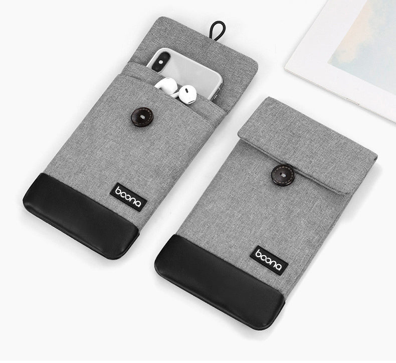 Cell Phone Purse/Power Bank Storage Bag/Earbud Case