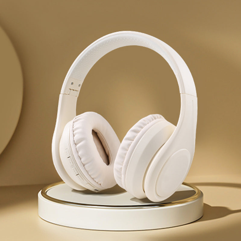 Foldable On Ear Stereo Wireless Headsets Earphone