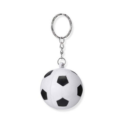 1 1/2" Soccer Stress Reliever Key Chain