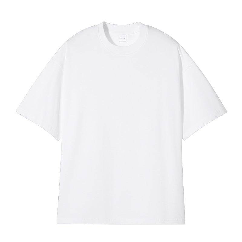 Unisex Cotton Short Sleeve T-Shirt Adult Crew Tee