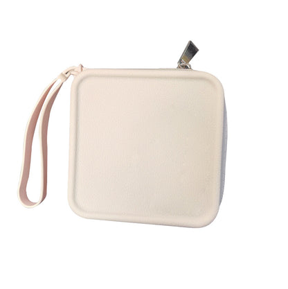 Multi Purpose Portable Silicone Square Organizer Zipper Bag For Samll Items and Cosmetic