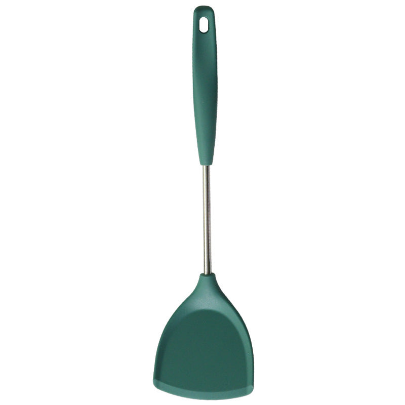 7-Piece Silicone Spatula Soup Spoon Kitchen Utensils Set