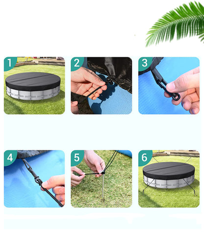 18' Winter Round Pool Cover, Swimming Pool Cover