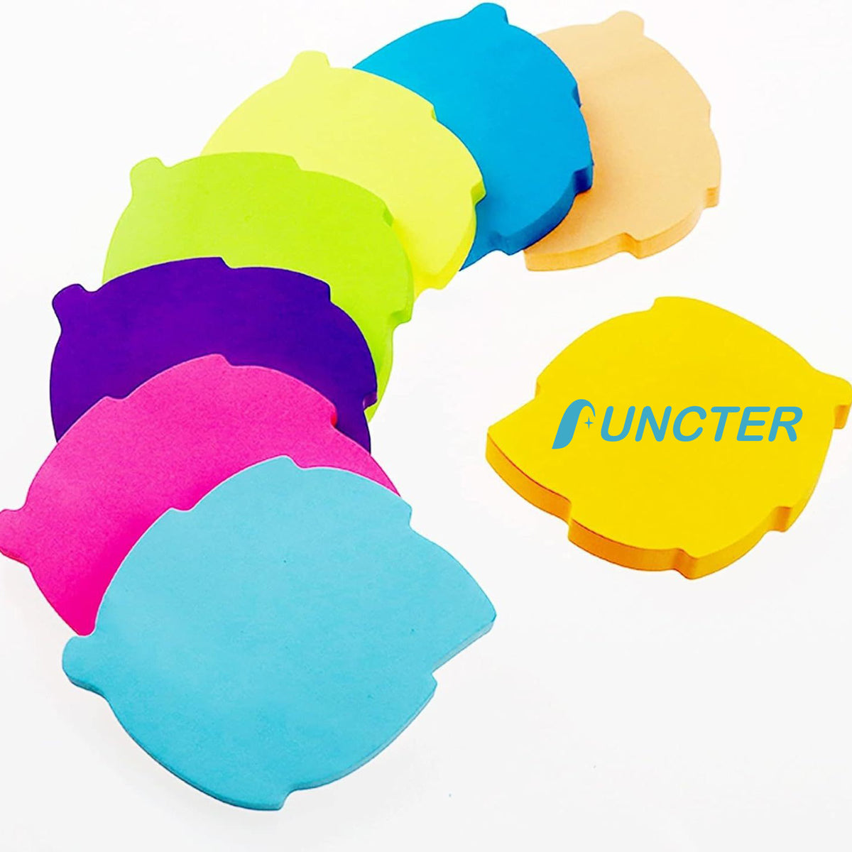 50 Sheets 2.75" Adhesive Leaf Shape Sticky Notes Notepaper