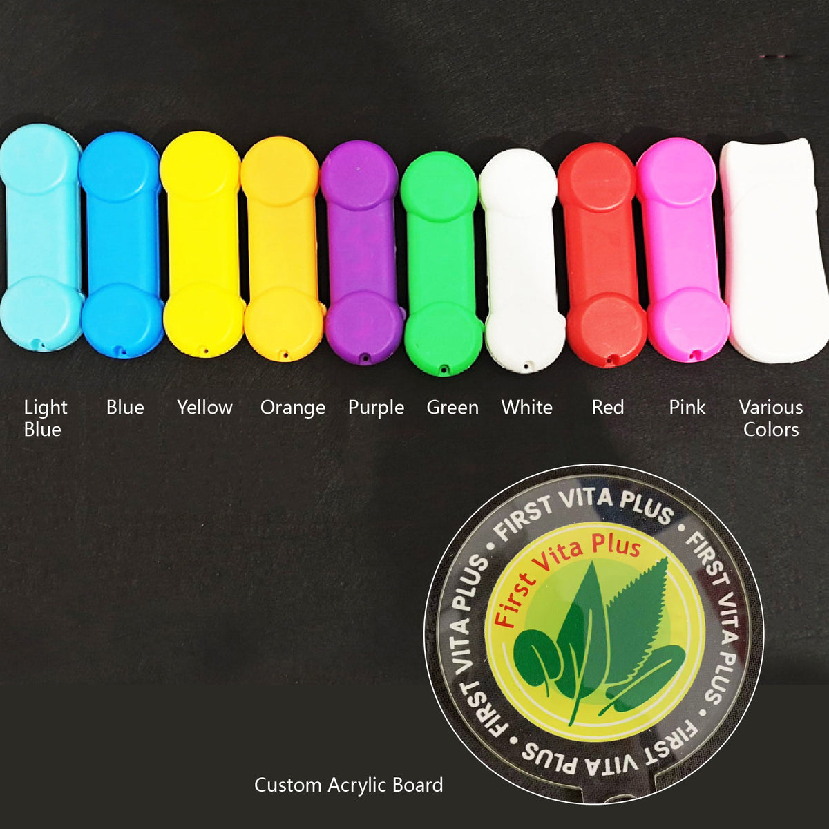 Custom Acrylic Glow Stick Handheld Glow Sign for Party