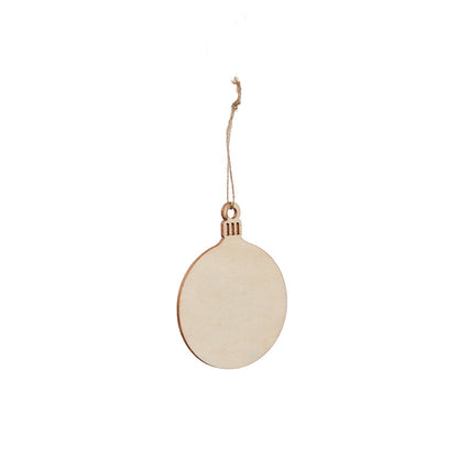 Wooden Christmas Ornaments Hanging Christmas Tree Decorations Home Decor