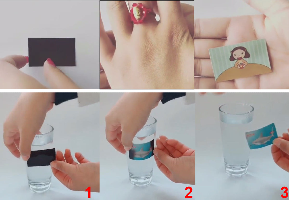 Heat Sensitive Card/Color Change Card/Temperature Sensing Card