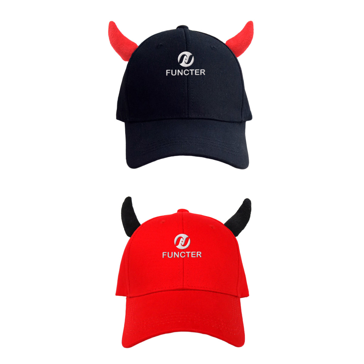 Vintage Bullhorn Shape 6-Panel Baseball Cap