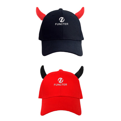 Vintage Bullhorn Shape 6-Panel Baseball Cap