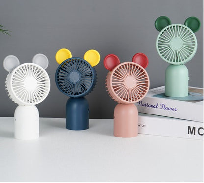 Rechargeable Mini Handheld Fan With Adjustable Wind Speed
