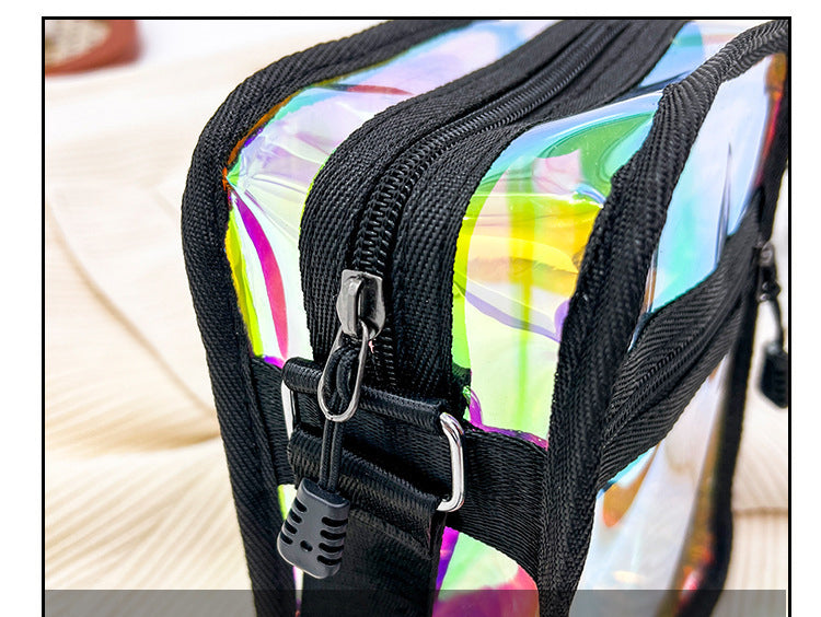 Iridescent Clear Blank Side