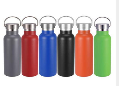 12 Oz. Vacuum Insulated Stainless Steel Bottle w/Full color logo