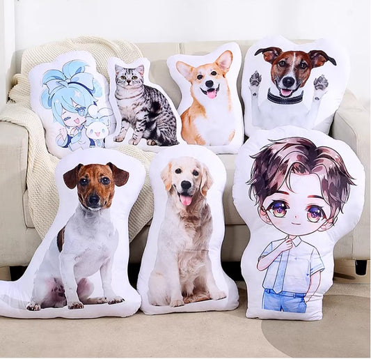Creative Irregular Shape Pillow Soft Stuffed Pillow for Living Room
