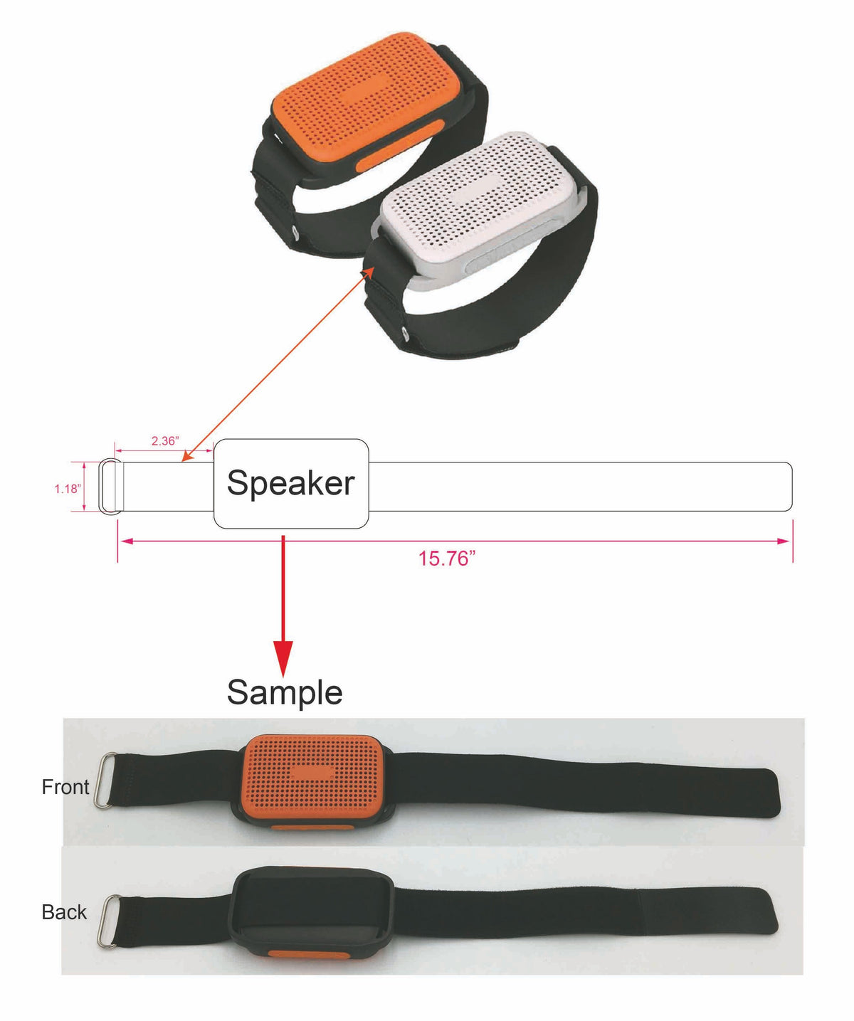 Wearable Wireless Speaker