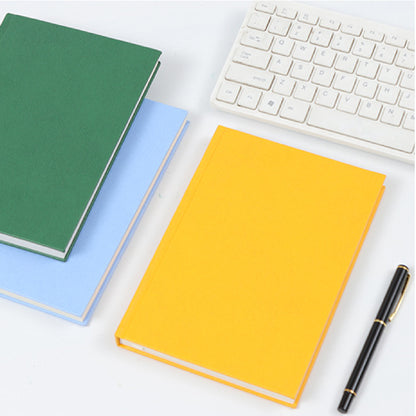 A5 Leatherette Hardcover Notebook Bound Journal Writing Notebook Executive Meeting Journal