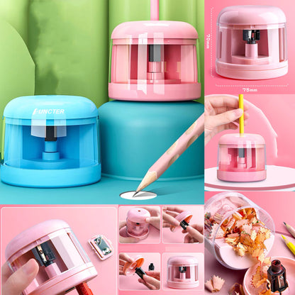 Battery-Powered Portable Electric Pencil Sharpener