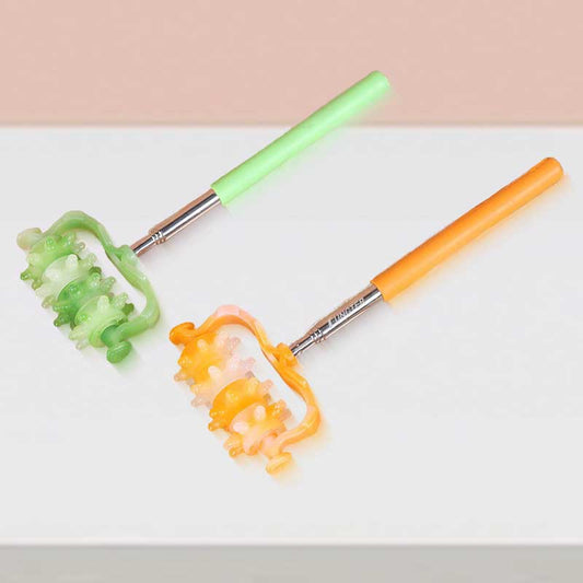 Telescopic Roller Back Scraper Massager