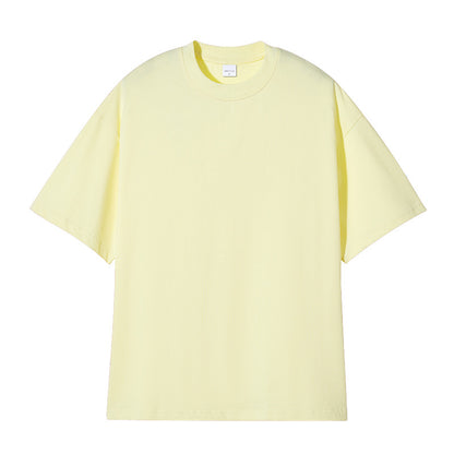 Unisex Cotton Short Sleeve T-Shirt Adult Crew Tee