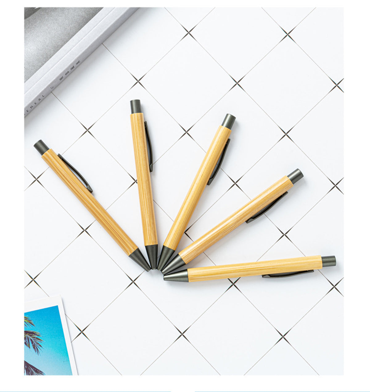 Customizable Bamboo Ballpoint Pen