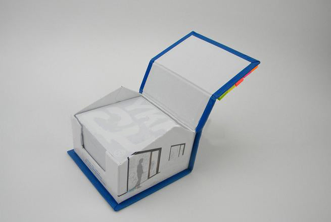 3D House Shape Memo w/Sticky