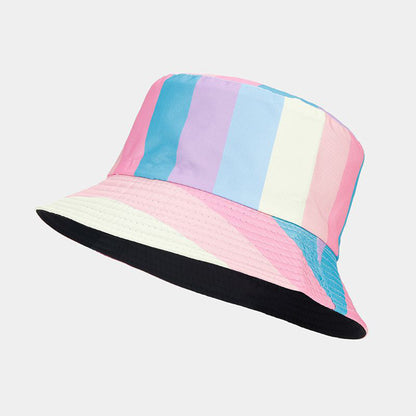 Double-Sided Wear Polyester Pride Hat Sun Hat