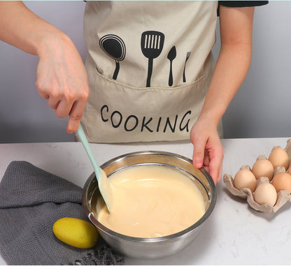 Silicone Spatula-Heat Resistant Silicone Tools for Cooking Baking Mixing Non-Stick Cookware