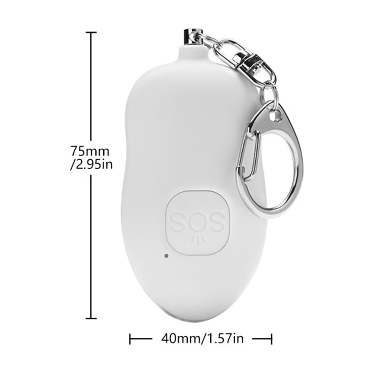 Portable Self Defense Personal Alarm Keychain