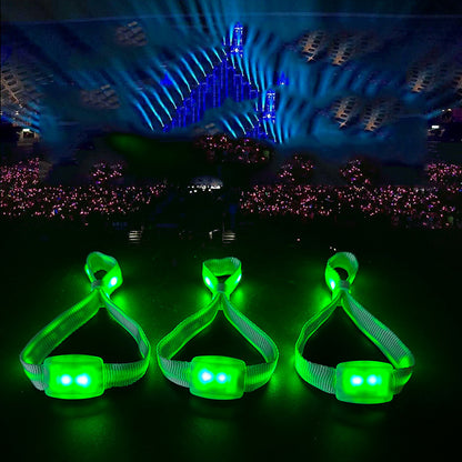 Light Up LED Wrist Band 15 Different LED Colors Light Up Bracelet For Party Music Festival