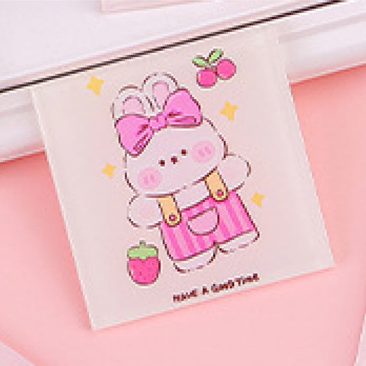 Rabbit Magnet Square Shape Acrylic Magnet Custom Shaped Magnet