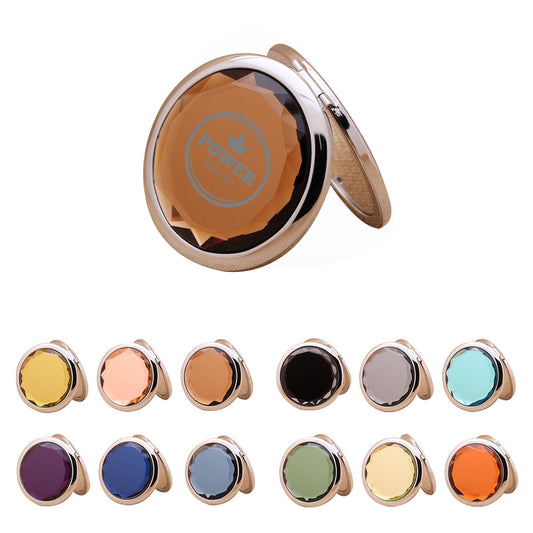 Mini Round Shape Foldable Cosmetic Mirror