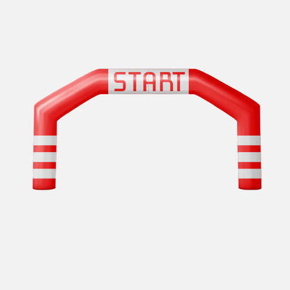 25' x 15' Inflatable Angled Arch Hexagon Archway