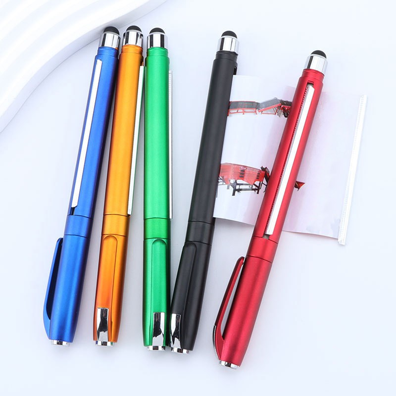 Pull Out Banner Advertising Gel Pen Stylus Pen