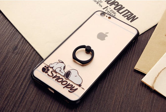 Dog Phone Case w/Finger Buckle For Smart Phone