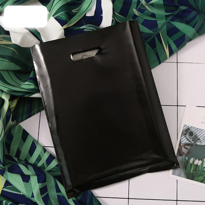 9"x12" 2.4mil Merchandise Bag W/ Die Cut Handle for Boutique Bag Shopping Clothes Packaging Bag