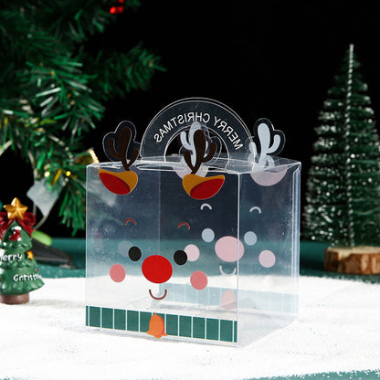 Christmas Candy Box Plastic Clear Gift Boxes
