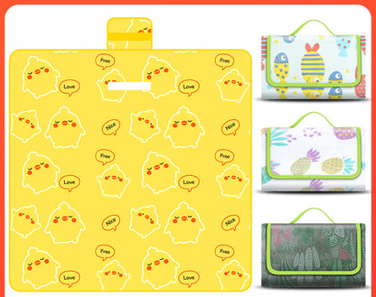 59x39" Full Pattern Sublimation Printing Outdoor Picnic Mat Foldable Waterproof Beach mat