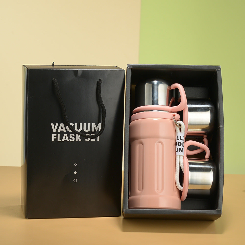 20 Oz/600ml 304 Stainless Steel Vacuum Insulated Bottle Thermal Bottle Gift Set