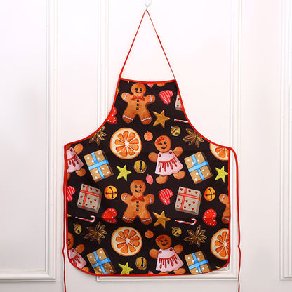 Polyester Christmas Kitchen Apron