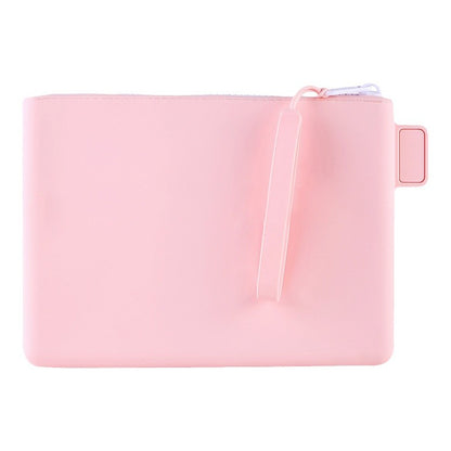Multi Purpose Organizer Case Portable Electronic Organizer Bag Soft Silicone Zippered Bag