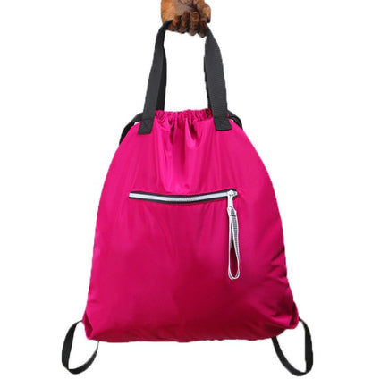 Double Shoulder Drawstring Beam Bag