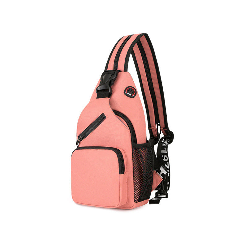 Oxford Sling Bag Chest Bag Shoulder Backpack Crossbody Bag For Men Women And Students