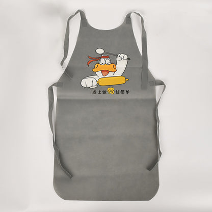 17.7" X 33.5" Non Woven Seafood Bibs Kitchen Apron for Adults