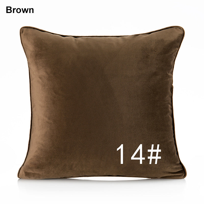 Full Printed 19.7 x 19.7" Premium Square Dutch Velvet Throw Pillowcase With Hidden Zipper