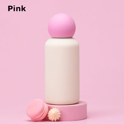 Full Imprint 12 Oz/350ml Water Bottle 316 Stainless Steel Bottle Vacuum Mug Cute Thermos-Model A
