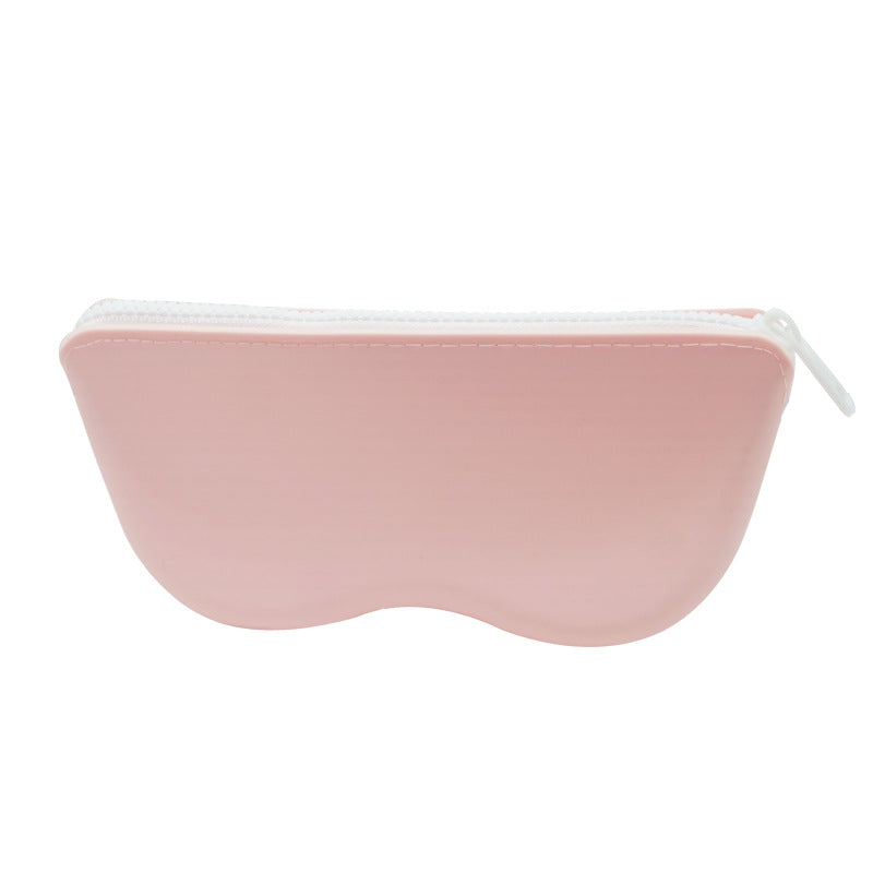 Portable Glasses Case Sunglasses Pouch Eyeglass Zippered Carrying Case