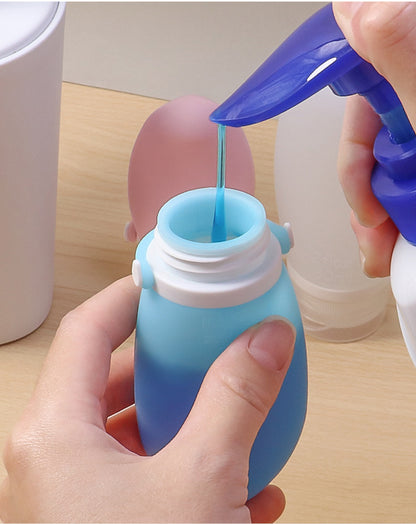 3oz Portable Refillable Traveling Size Liquid Containers ( 4pcs Set )